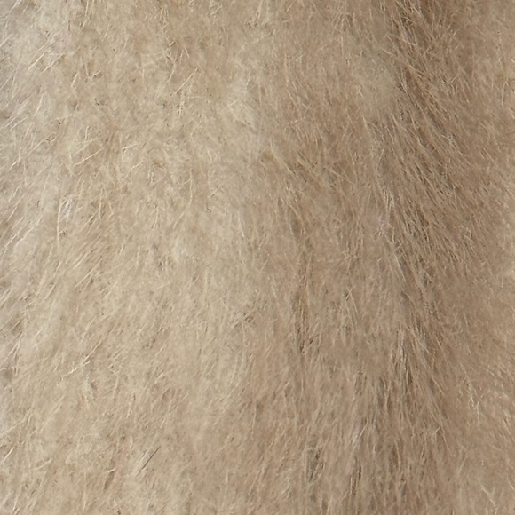 VINTAGE Fur Coat STUNNING Luxurious 3/4 Soft Size M Cocktail Party Winter Warm - Picture 8 of 15